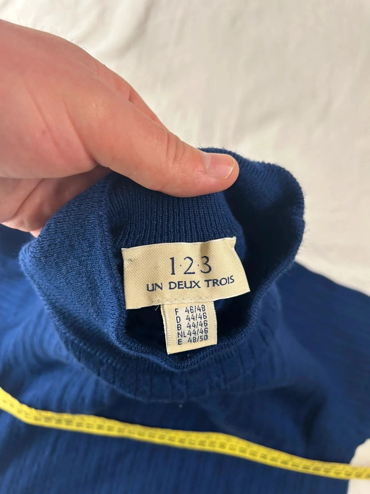 Jersey de lana de cuello vuelto 123 un deux trois – photo 7